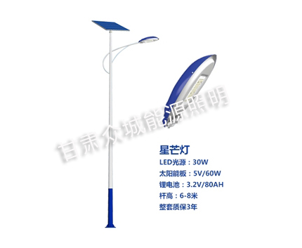 漳县爆款太阳能路灯